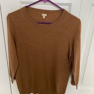 Jcrew Tippi 3/4 sweater